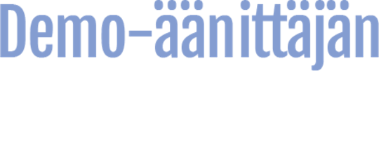 Demo-äänittäjän opas